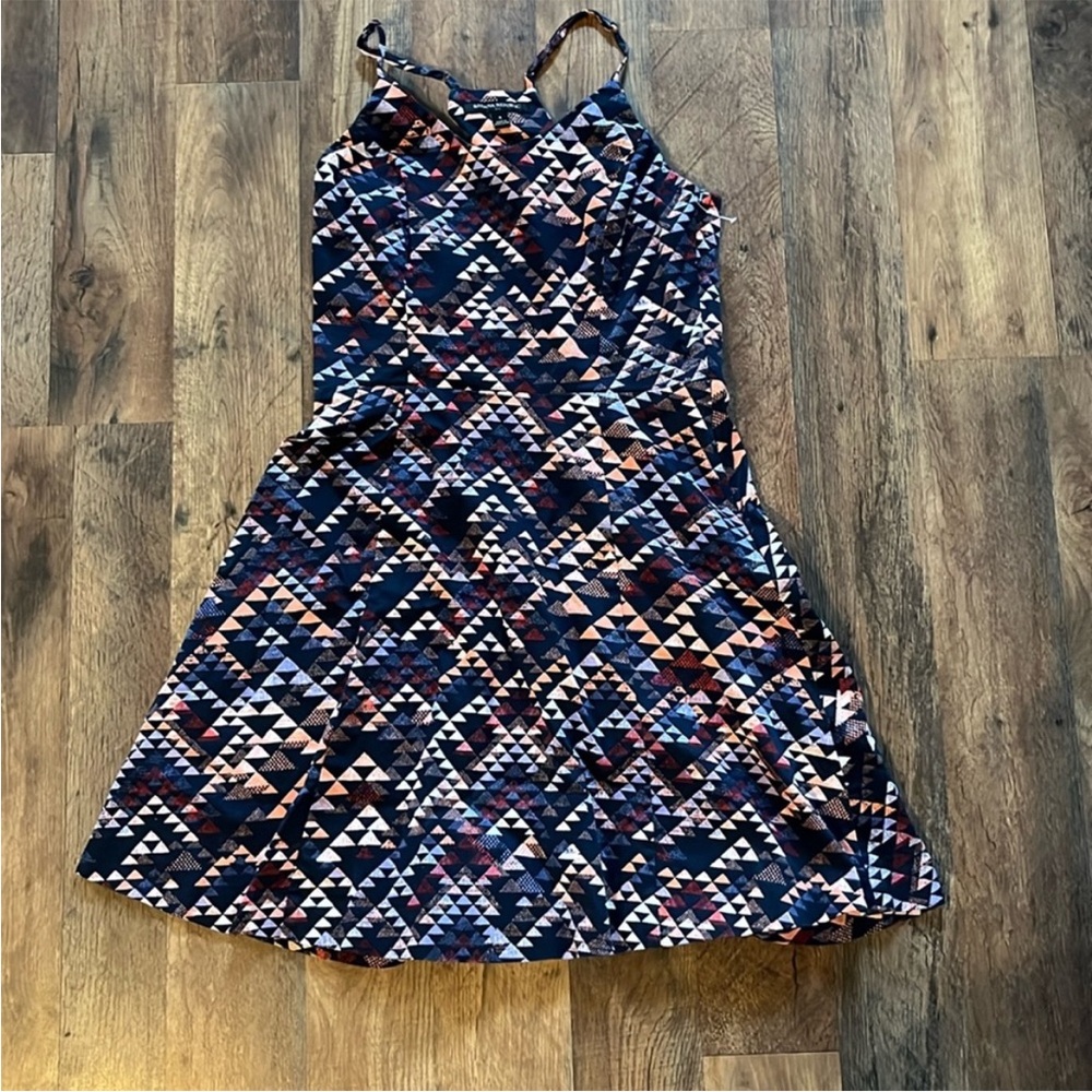 Banana Republic sheath dress size 4 multicolor